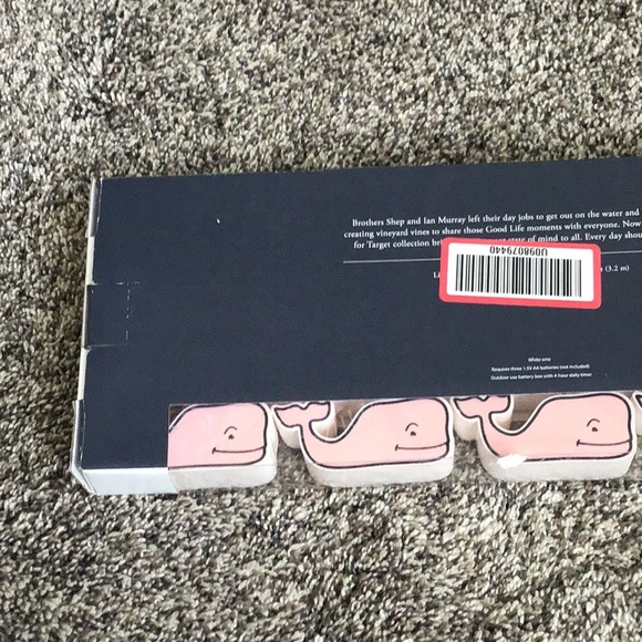 Vineyard Vines LED string lights. One set NIB - Picture 6 of 6